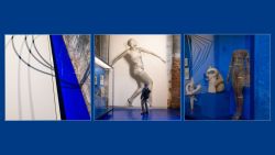 uhkunst in blau